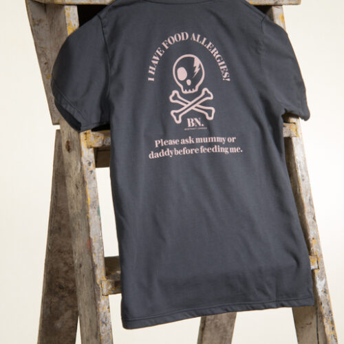 Short Sleeve Kids t-shirt Food Allergy